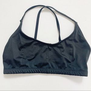 🎁 5/$25 Dance France black sport bra top Medium